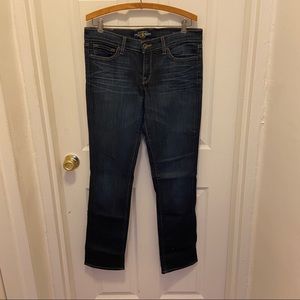 Lucky Brand Charlie Straight Dark Jeans